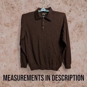 Alpaca Wool Button Sweater